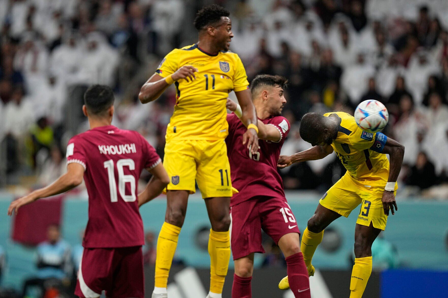APTOPIX WCup Qatar Ecuador Soccer
